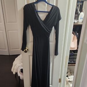 Banana Republic Black Long Sleeve Dress